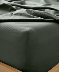 Organic Organic Cool-Air Percale Fitted Sheet