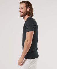Organic Cool Stretch V-Neck Undershirt 4-Pack