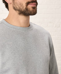 Organic Brushed Fleece Crew Sweatshirt
