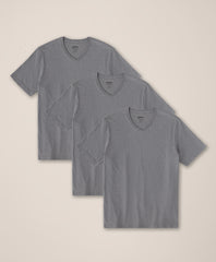 Organic Softspun V-Neck Tee 3-Pack