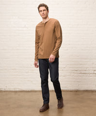 Organic Softspun Long Sleeve Henley