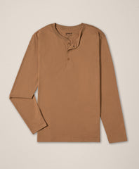 Organic Softspun Long Sleeve Henley