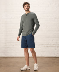 Organic Softspun Long Sleeve Henley