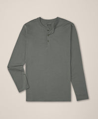Organic Softspun Long Sleeve Henley