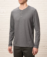 Organic Softspun Long Sleeve Henley