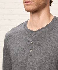Organic Softspun Long Sleeve Henley