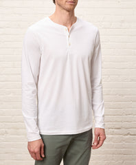 Organic Softspun Long Sleeve Henley
