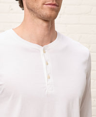 Organic Softspun Long Sleeve Henley