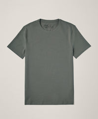 Organic Luxe Essential Slim Fit Crewneck Tee