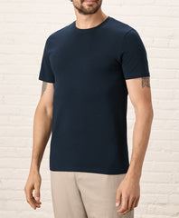 Organic Luxe Essential Slim Fit Crewneck Tee