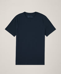 Organic Luxe Essential Slim Fit Crewneck Tee