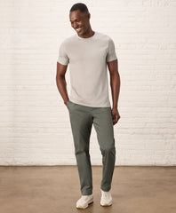 Organic Luxe Essential Slim Fit Crewneck Tee