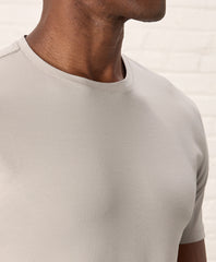 Organic Luxe Essential Slim Fit Crewneck Tee