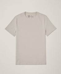 Organic Luxe Essential Slim Fit Crewneck Tee