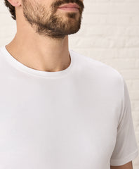 Organic Luxe Stretch Jersey Slim Crew Neck 3-Pack