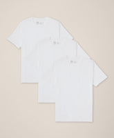 Organic Luxe Stretch Jersey Slim Crew Neck 3-Pack