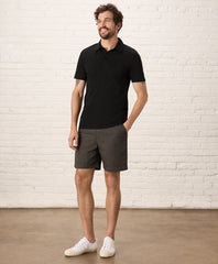 Organic Luxe Stretch Jersey Slim Polo
