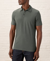 Organic Luxe Stretch Jersey Slim Polo