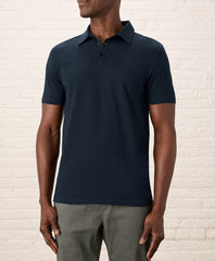 Organic Luxe Stretch Jersey Slim Polo
