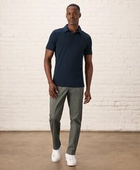 Organic Luxe Stretch Jersey Slim Polo