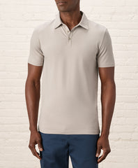 Organic Luxe Stretch Jersey Slim Polo