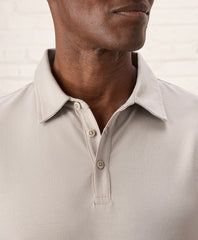 Organic Luxe Stretch Jersey Slim Polo