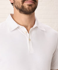 Organic Luxe Stretch Jersey Slim Polo