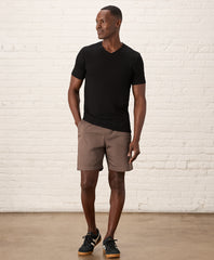 Organic Luxe Stretch Jersey Slim V-Neck Tee