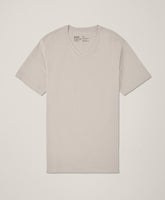 Organic Luxe Stretch Jersey Slim V-Neck Tee