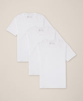 Organic Luxe Stretch Jersey Slim V-Neck 3-Pack