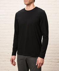 Organic Softspun Essential Crewneck Long Sleeve Tee