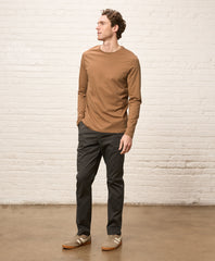 Organic Softspun Essential Crewneck Long Sleeve Tee