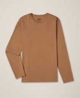Organic Softspun Essential Crewneck Long Sleeve Tee