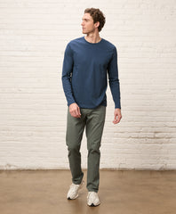 Organic Softspun Essential Crewneck Long Sleeve Tee