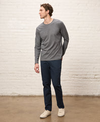 Organic Softspun Essential Crewneck Long Sleeve Tee