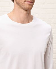 Organic Softspun Essential Crewneck Long Sleeve Tee