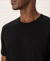 Organic Softspun Pocket Crew Tee