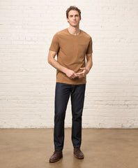 Organic Softspun Pocket Crew Tee