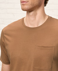 Organic Softspun Pocket Crew Tee