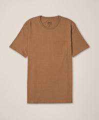 Organic Softspun Pocket Crew Tee