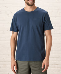 Organic Softspun Pocket Crew Tee