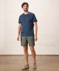 Organic Softspun Pocket Crew Tee