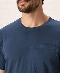 Organic Softspun Pocket Crew Tee