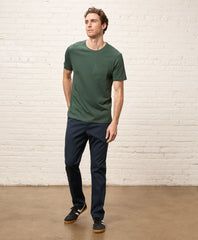 Organic Softspun Pocket Crew Tee