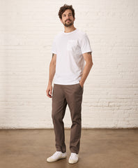 Organic Softspun Pocket Crew Tee