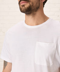 Organic Softspun Pocket Crew Tee