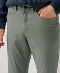 Organic Stretch Twill 5-Pocket Pant