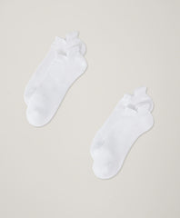 Organic Tabbed Ankle Socks 2-Pack