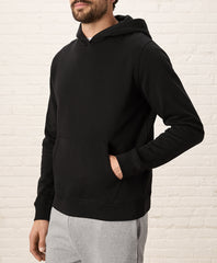 Organic Brushed Fleece Pullover Hoodie