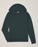 Organic Brushed Fleece Pullover Hoodie
